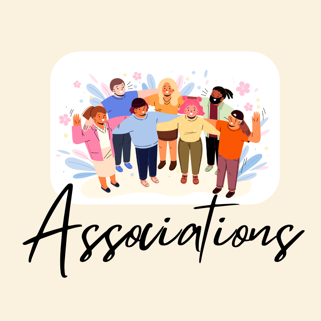 Flat illustratif rencontre événement post instagram