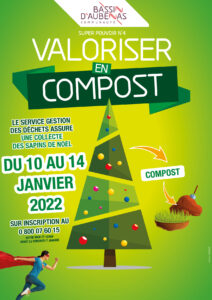 Valoriser son sapin en compost